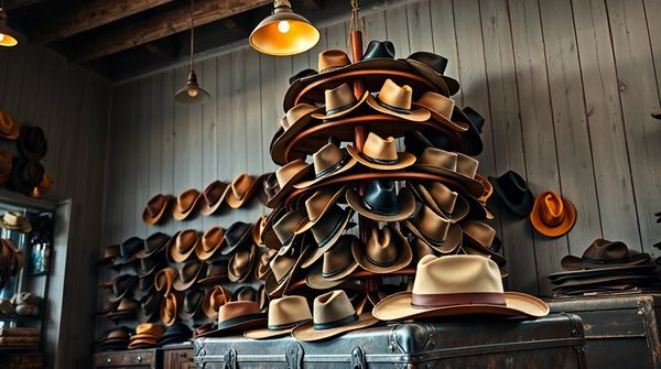 Chapeaux de cowboy : explorez des styles uniques à petit prix !