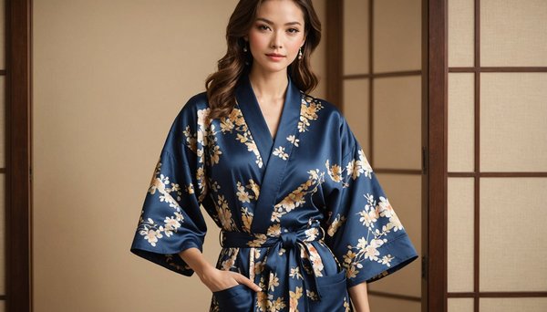 Peignoir femme kimono : élégance et confort en un seul style